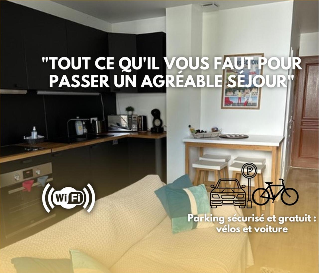 Charmant T2 Avec Exterieur Villa Deganne Arcachon Zewnętrze zdjęcie